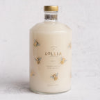 Lollia Wish luxury bubble bath glass decanter packaging