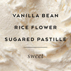 Lollia Wish bath soak showing rich bubbling texture