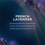Close up of EO French Lavender Bubble Bath label