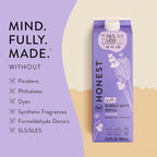 Details of Honest Company lavender calming bubble bath refill