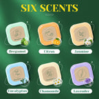 SeasonBliss relaxation gift set with shea butter ingredients highlight on the box