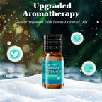 Close up view of an unboxed thirty gram aromatherapy tablet showcasing the natural texture of the product.