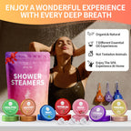 Muran Shower non slip clean residue free shower tablets close up view