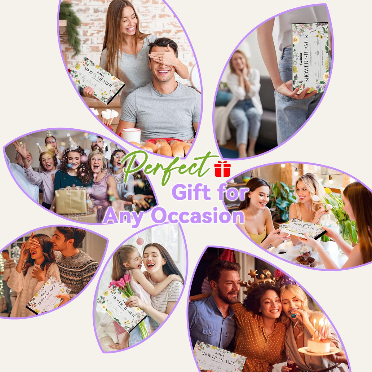 Premium imported lavender and eucalyptus scented wellness set perfect for birthday or valentines day gifting.