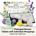 Unboxing the luxury relaxation kit displaying seven unique plant based fragrances for daily stress management.