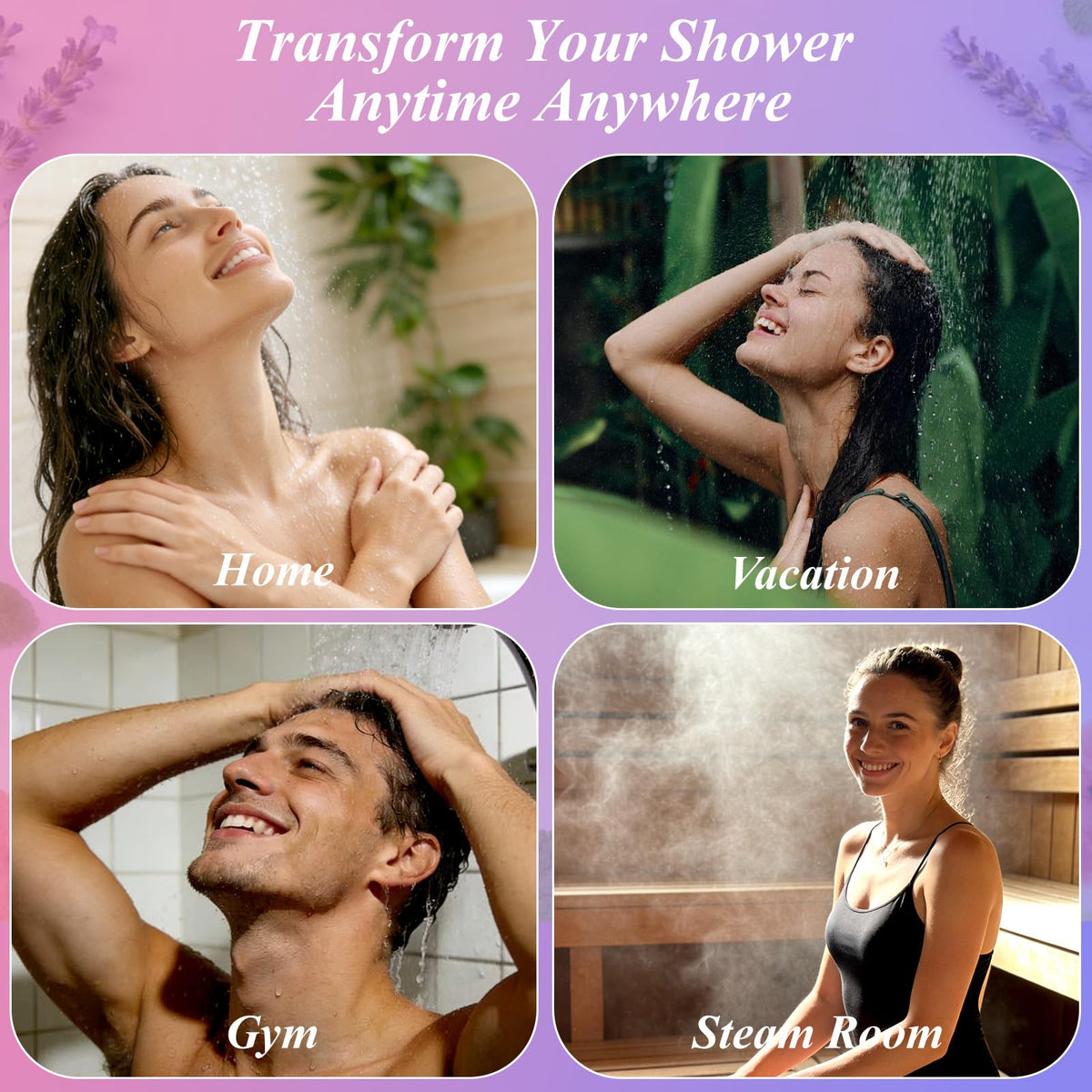 Stress relief eucalyptus mint aromatherapy bath tablets for women