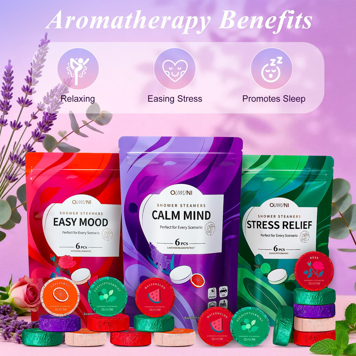 Luxury spa relaxation home aromatherapy set for everyday stress relief