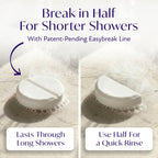 Deep sleep relaxation shower steamers with essential oils for stress relief.