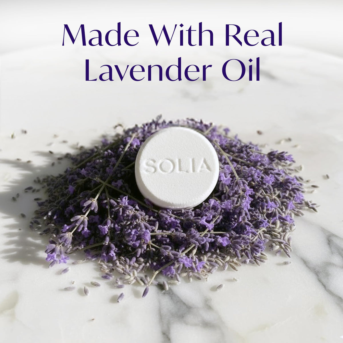 Eco friendly self care gifts for women featuring lavender steam tablets.