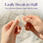 Spa quality aromatherapy shower tablets pack for nighttime relaxation routine.