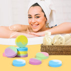 Luxury home spa aromatherapy tablets showing the texture and premium dual tone design