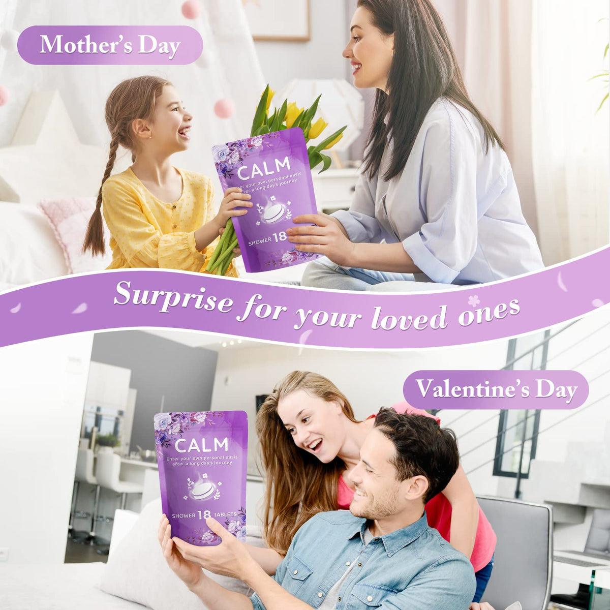 CalmNFiz eighteen piece multi scent aromatherapy assortment box ideal for birthday gifting.