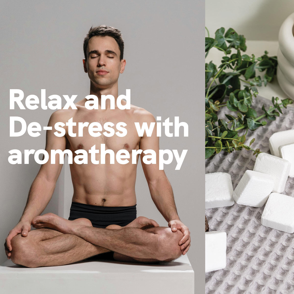 Authentic Pure Athlete imported self care package highlighting stress relief benefits