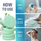 Relaxing home spa shower steamers for boyfriend or husband gift.
