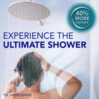 Four count pack of imported Vicks shower steamers for home spa relaxation
