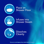 Authentic USA imported Vicks eucalyptus shower steamers package for Indian wellness routines