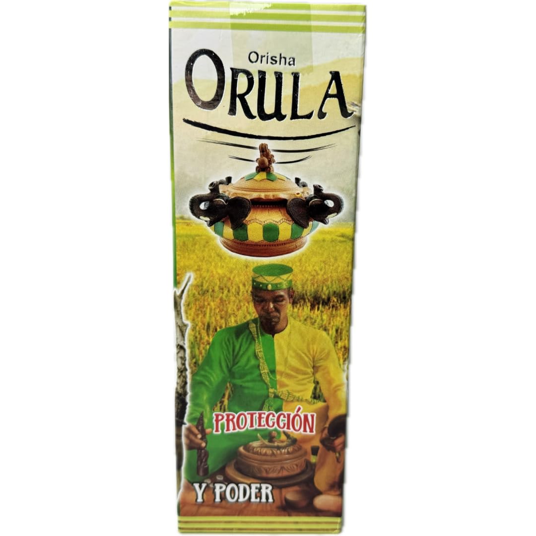 Green Orisha Orula bath lotion for spiritual practices