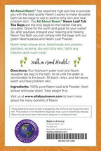 Free travel size neem oil soap and soap saver pouch