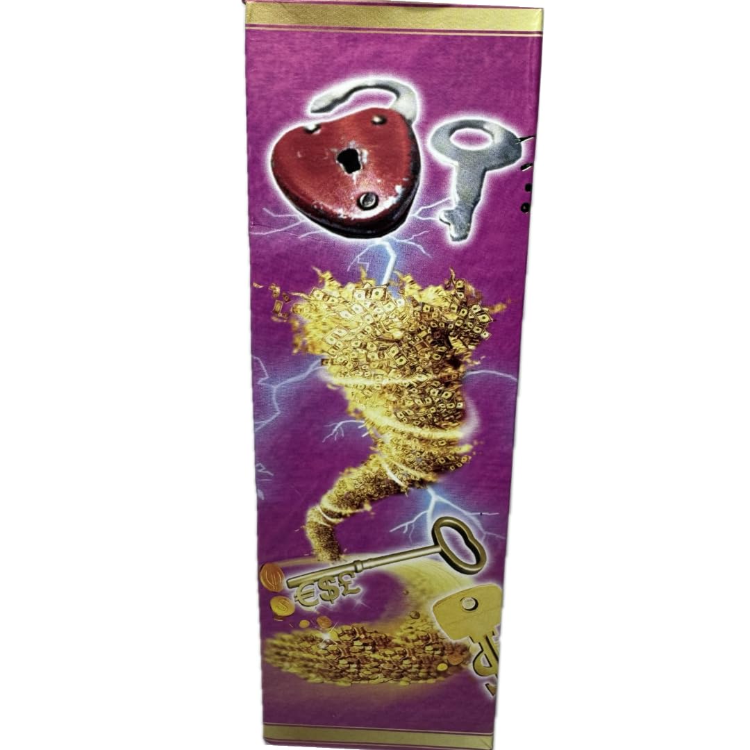 Generic spiritual anointed bath amber ritual liquid container