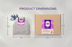 Spa gift set featuring lavender herbal bath tea