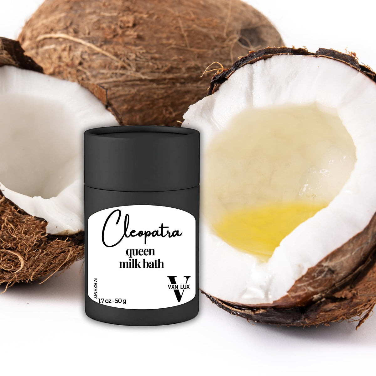 Vxn Lux milk bath powder for skin hydration