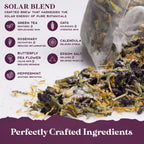 Three packets of Solar Blend bath soak by Purple Canyon