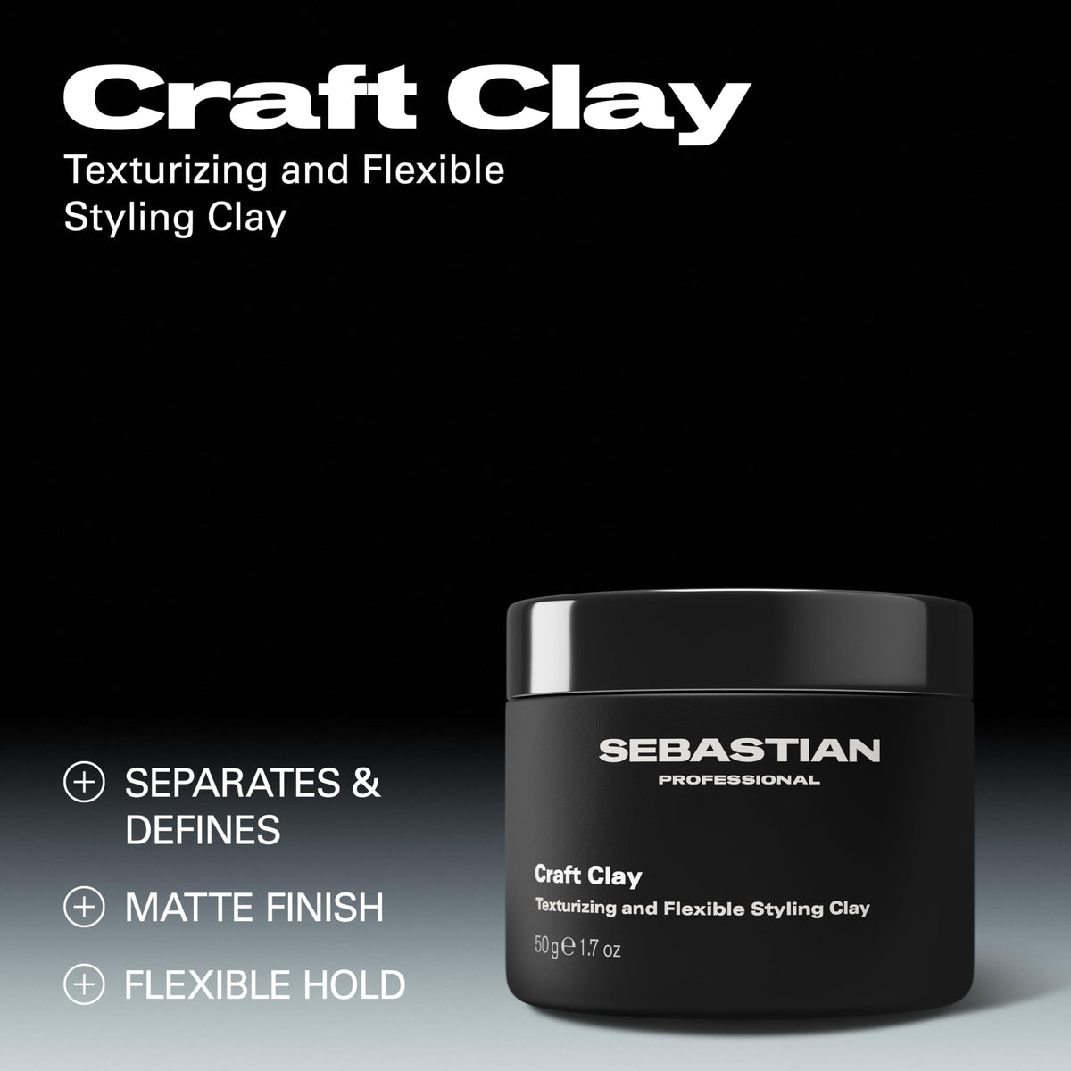 Sebastian professional craft clay for natural flexible hold open tub texture