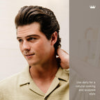 Application of Cremo hair clay on mens hair