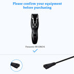 MULTIM replacement power cord connected to a laptop USB port for smart grooming charger functionality.