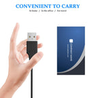 MULTIM beard trimmer razor charger cable highlighting the durable one point five meter cord length.