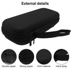LinMei hard EVA protective case with detachable hand wrist strap