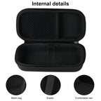 LinMei travel storage bag showing premium smooth double zipper closure