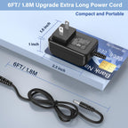 HIENADTOR compatible laser device charger demonstrating the sleek black matte finish.