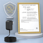 HIENADTOR global voltage power cord highlighting the premium insulated electrical wire.