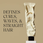 JVN hydrating air dry cream clean beauty packaging on a neutral background.