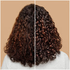 Lightweight styling cream for touchable and shiny curly hair