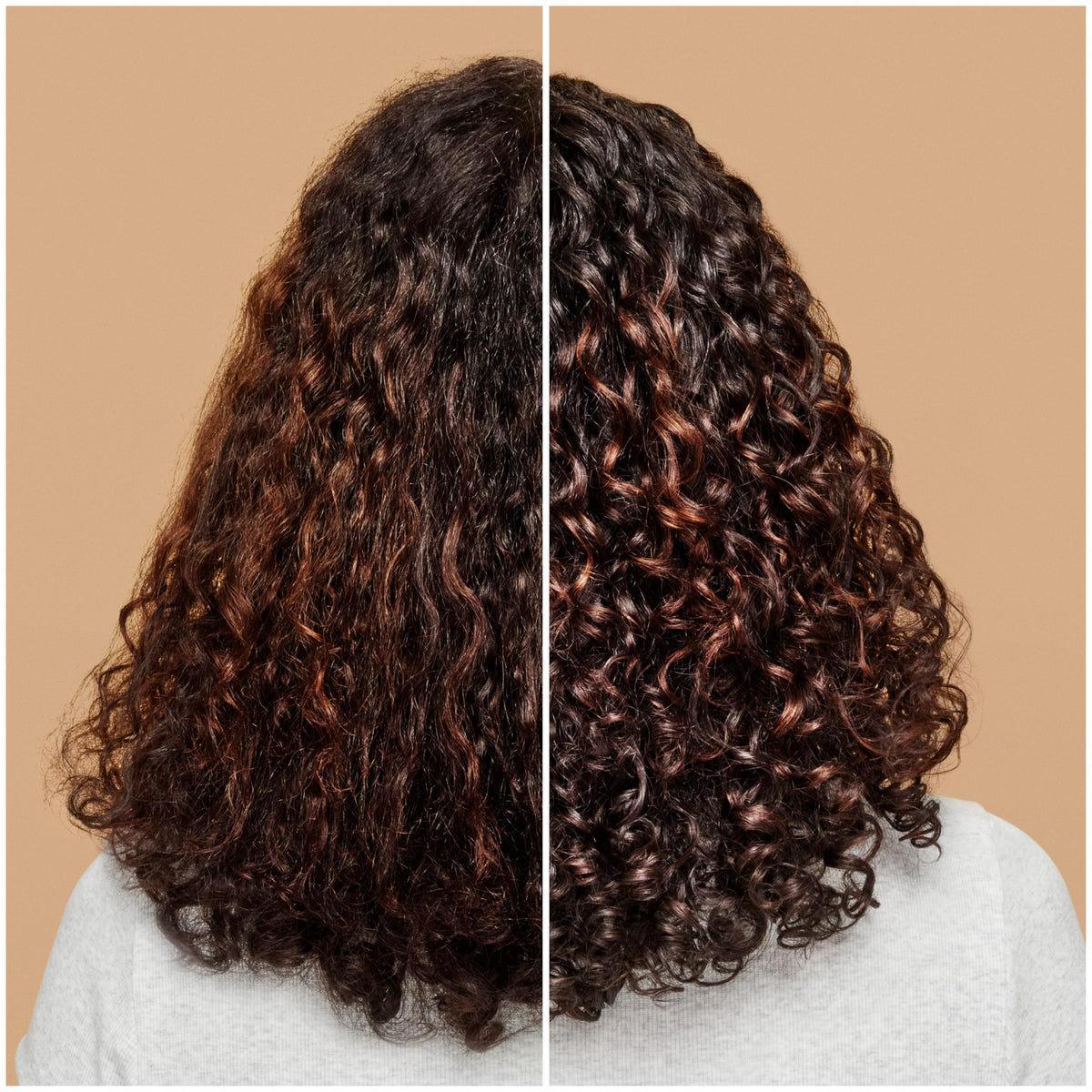 Lightweight styling cream for touchable and shiny curly hair