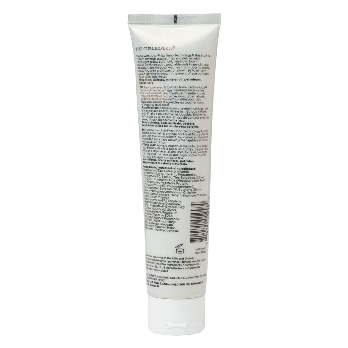 Ouidad climate control hair cream for soft and hydrated curls