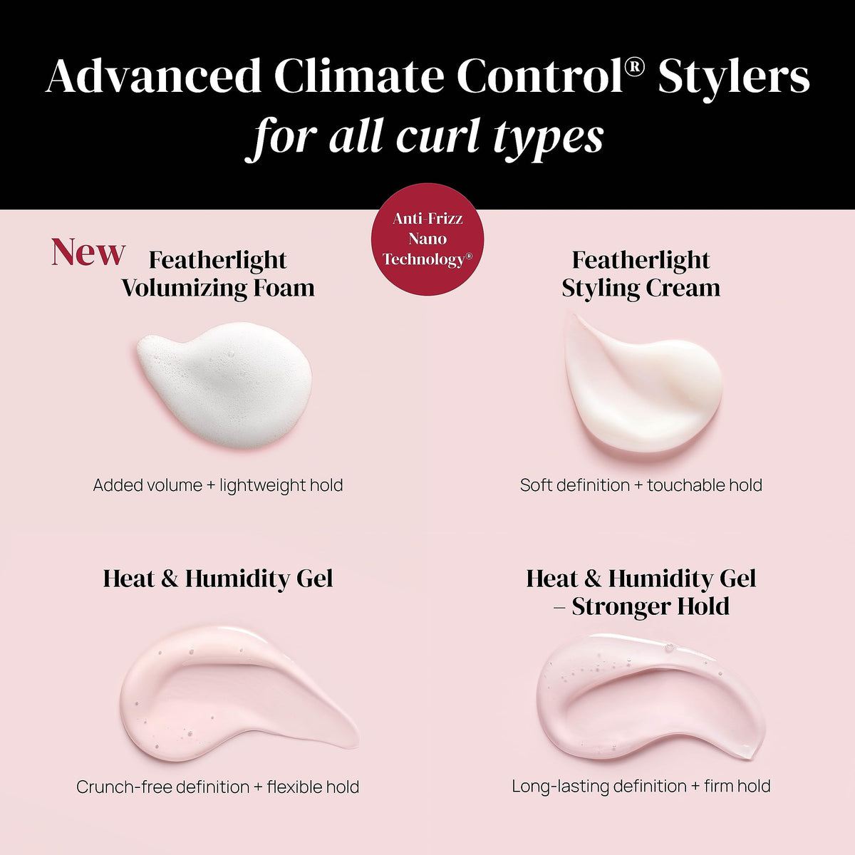 Premium imported curl styling cream for frizz free definition