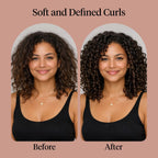 USA imported Kitsch moisturizing curl cream for men and women texture view