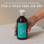 Moroccanoil Intense Curl Cream leave in conditioner pump bottle for curly hair styling