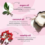 Two fluid ounce tube of lightweight vegan hair cream for humidity defense and sleek blowouts
