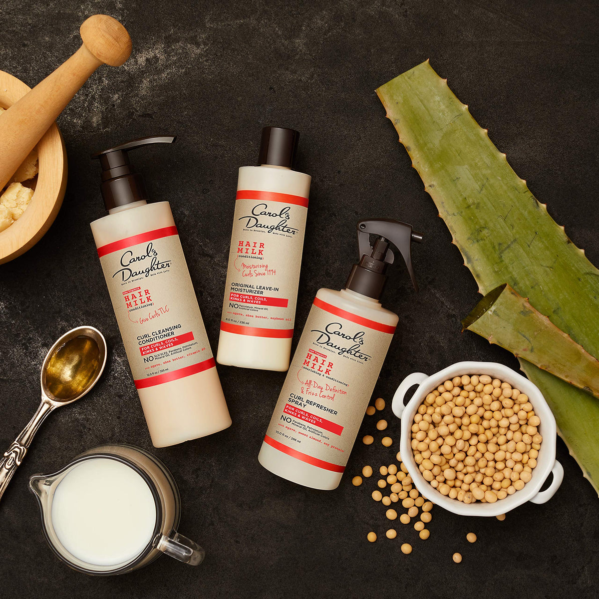 Carol's Daughter hair refresher spray for definitions without crunch or buildup