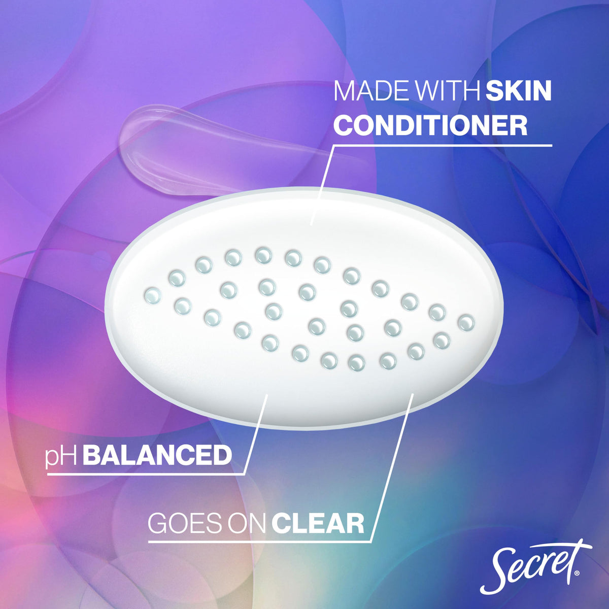 Authentic imported USA Secret clear gel antiperspirant twin pack