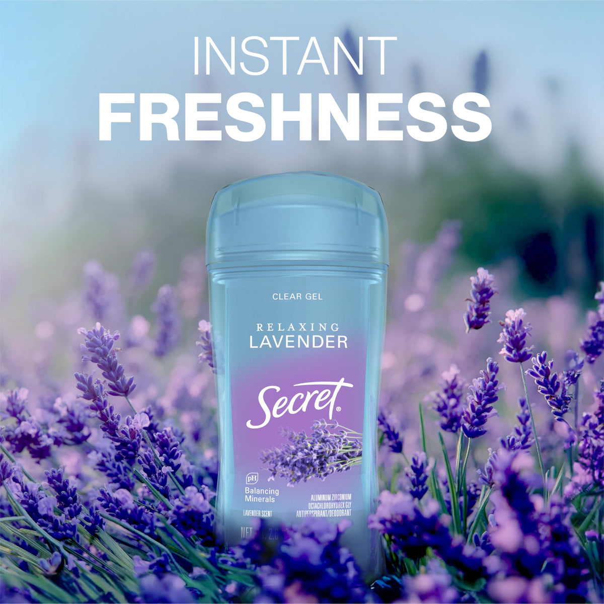 Secret zero white marks invisible gel antiperspirant for women
