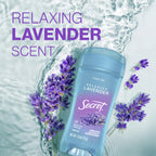 Secret 2.6 Ounce twin pack anti sweat clear gel deodorant