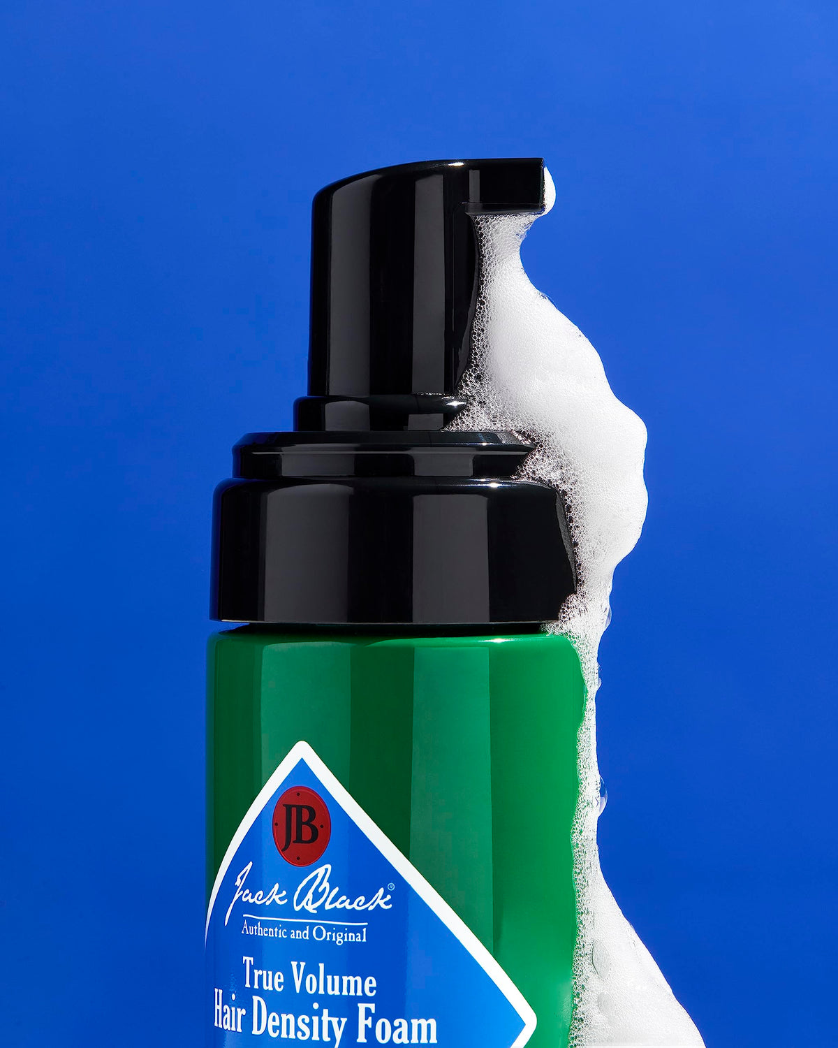 Jack Black leave in volumizing mousse with Procapil and peppermint