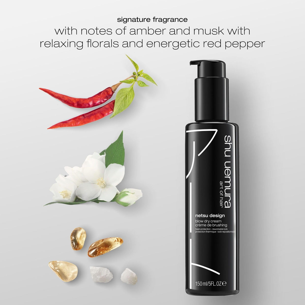 Authentic Shu Uemura Kaze Wave luxury frizz control foam bottle