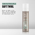 Wella EIMI Nutricurls wave defining mousse for curly hair styling
