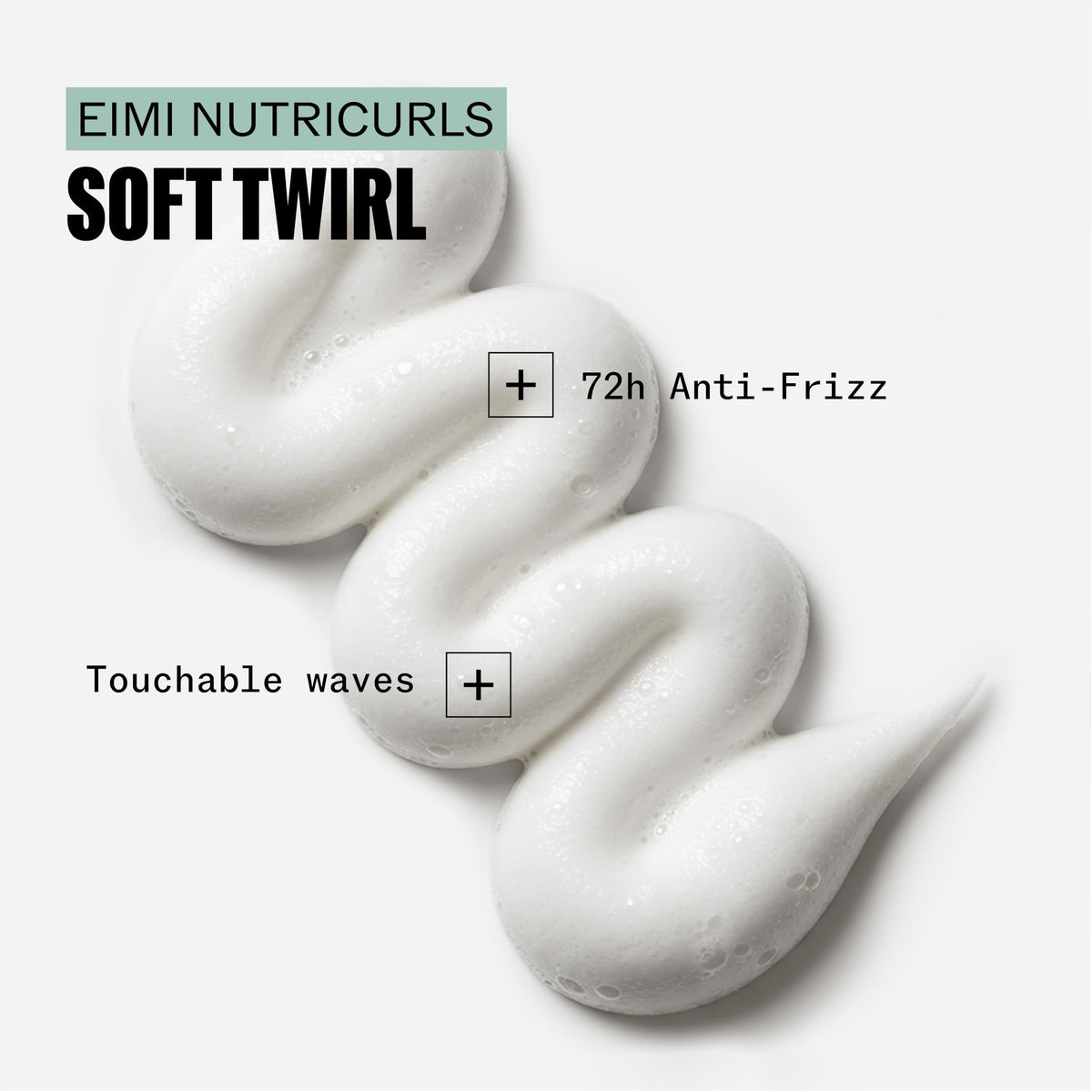 Salon quality lightweight volumizing mousse for touchable waves